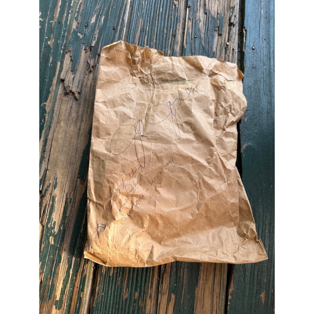 Vintage Berkeley Plantation Virginia Souvenir Rock with Handwritten Provenance